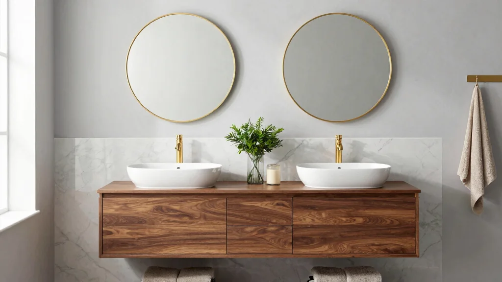 12 Double Vanity Bathroom Design Ideas for a His-and-Hers Styled Space