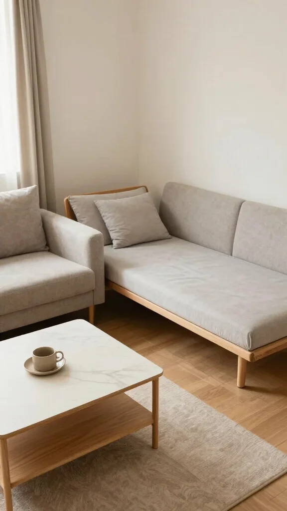 13 Living Room Interior Design Ideas for a Beautiful Functional Space - 3. Maximize Space with Multi-Functional Furniture 1