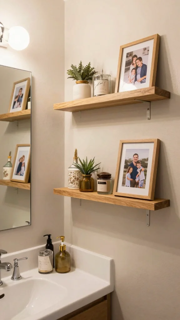 13 Small Bathroom Decor Ideas to Maximize Style in a Tight Space - 13. Personal Touches: Making it Yours 1
