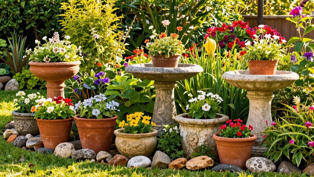 10 Bird Bath Planters That Invite Wildlife and Beauty Into Your Backyard – Homestead Garden