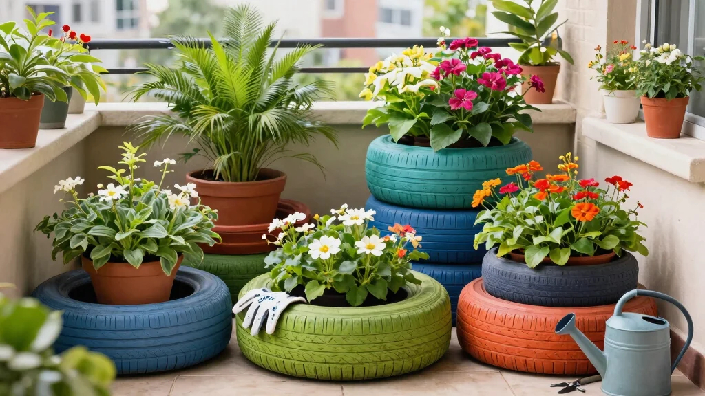 10 Tire Planters That Are Eco-Friendly, Colorful, and Surprisingly Stylish – Homestead Garden