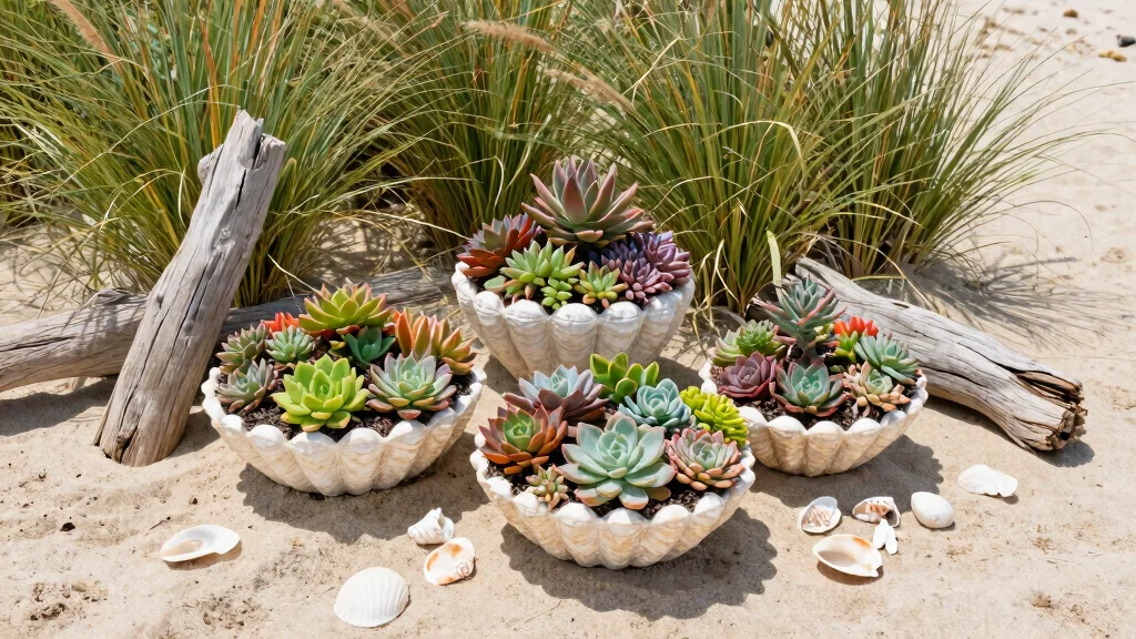 7 Shell Planters That Bring the Beach Straight Into Your Garden – Homestead Garden