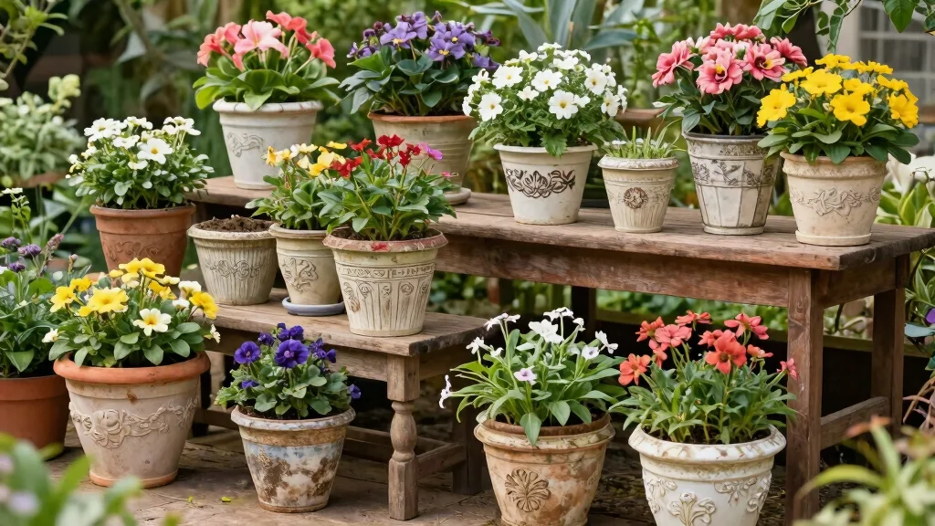 7 Vintage Flower Pots That Give Your Garden Old-World Charm – Homestead Garden