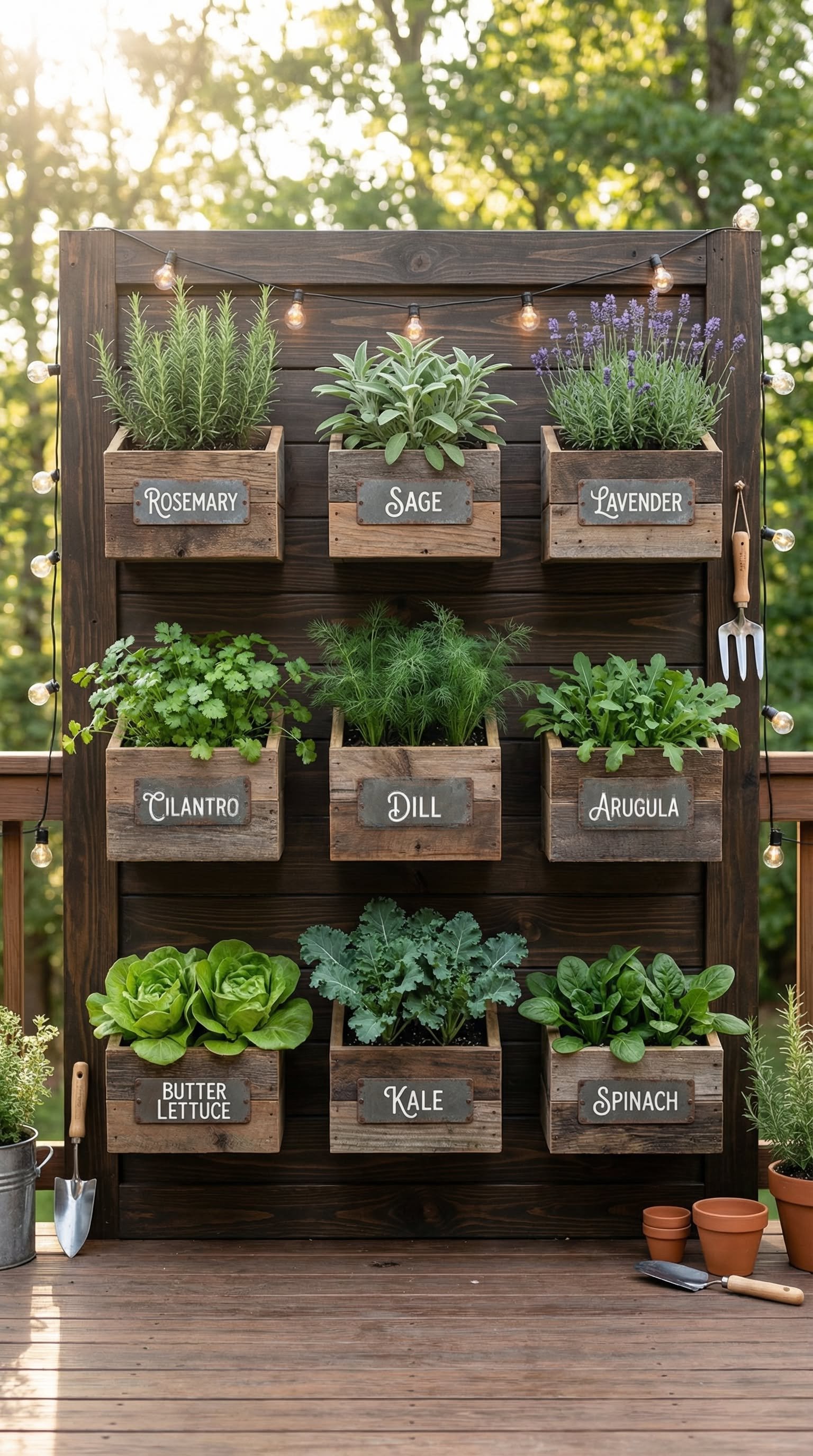 8 Front Porch Flower Pot Ideas That Make Neighbors Stop and Stare - 2. Vertical Planters for Space Saving 1