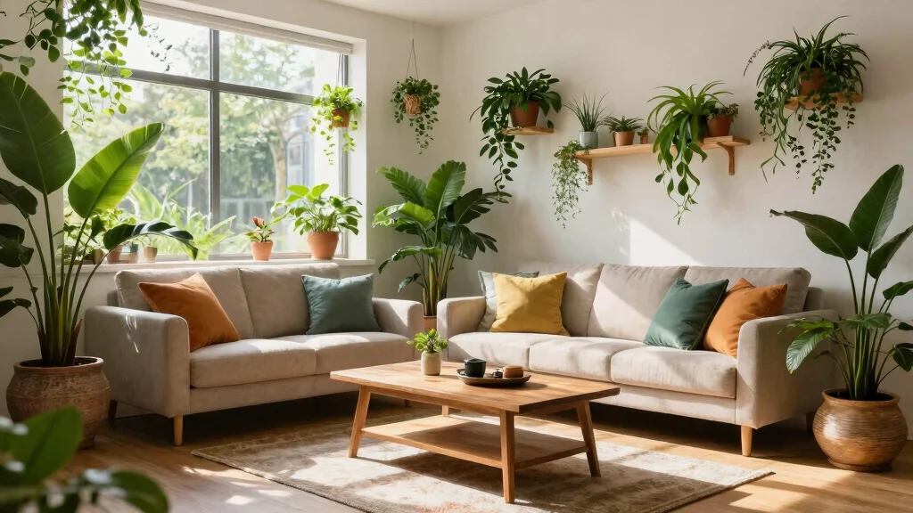 8 Large Indoor Planters That Turn Your Living Room Into a Lush Urban Jungle