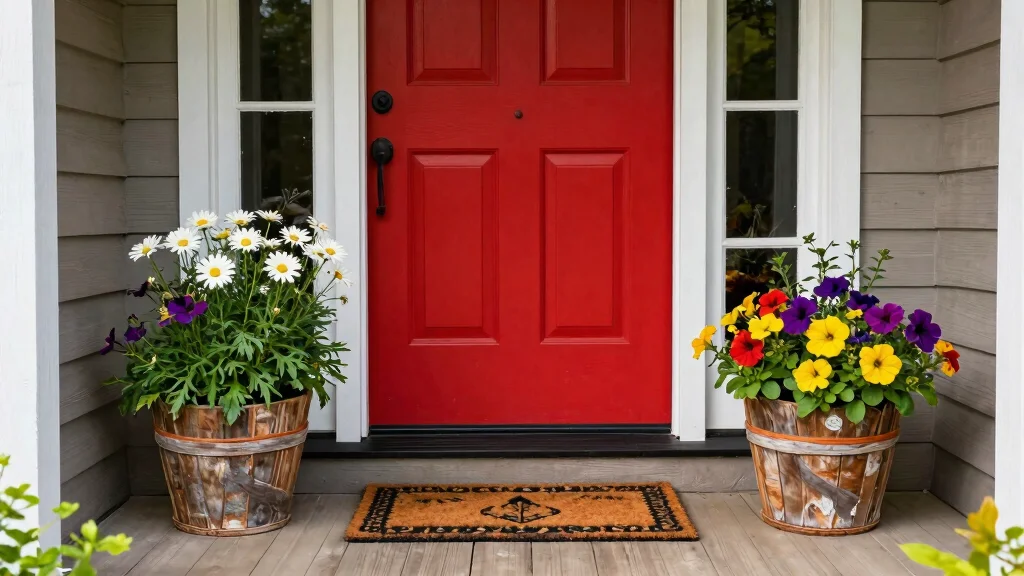 9 Front Door Flower Pot Ideas That Give the Best First Impression – Homestead Garden