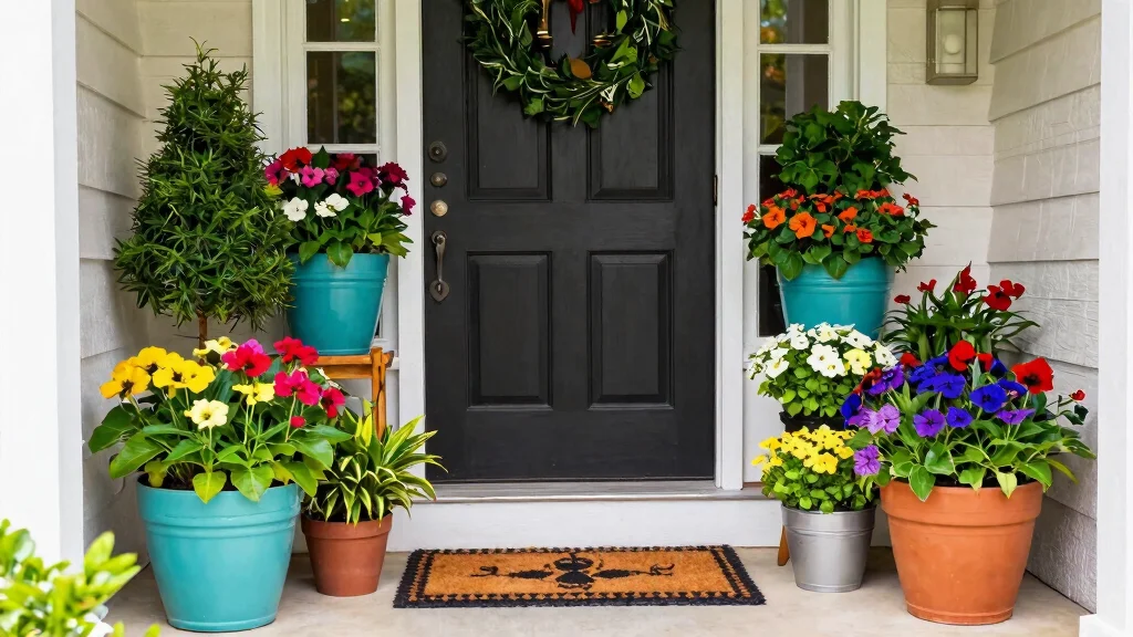 9 Front Door Planter Ideas That Give the Most Stunning First Impression – Homestead Garden