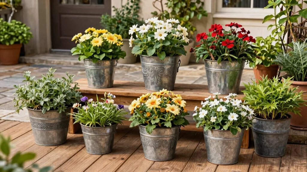 9 Metal Flower Pots That Are Rustic, Bold, and Totally Unexpected – Homestead Garden