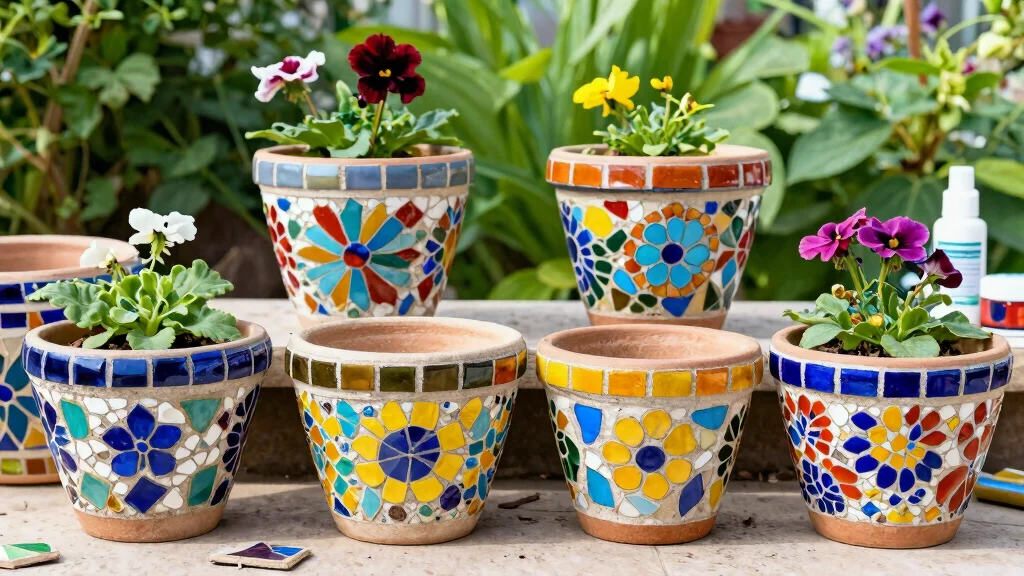 9 Mosaic Flower Pots So Beautiful You Won’t Believe They’re Real – Homestead Garden