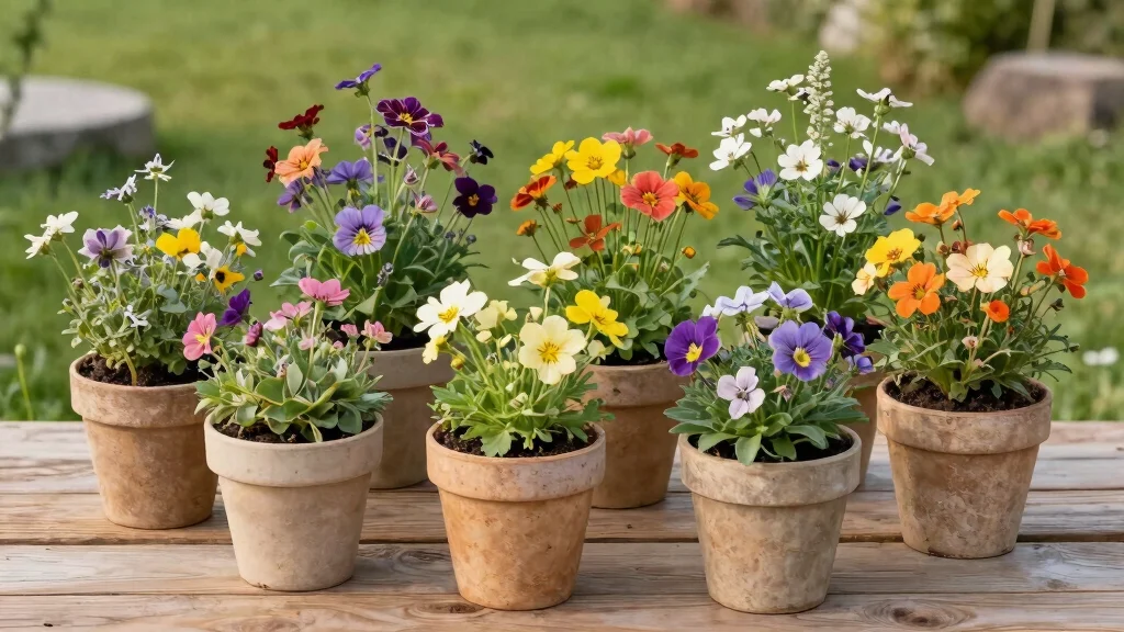 9 Wildflower Pot Concepts That Look Like Nature Did All the Work – Homestead Garden
